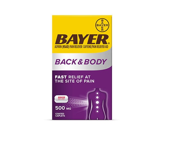 Bayer Back And Body For Headache Pain Relief with Aspirin | Bayer® Aspirin