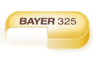 Aspirin Regimen Bayer® Regular Dose pill