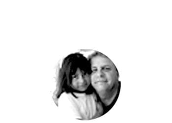 older male with young child