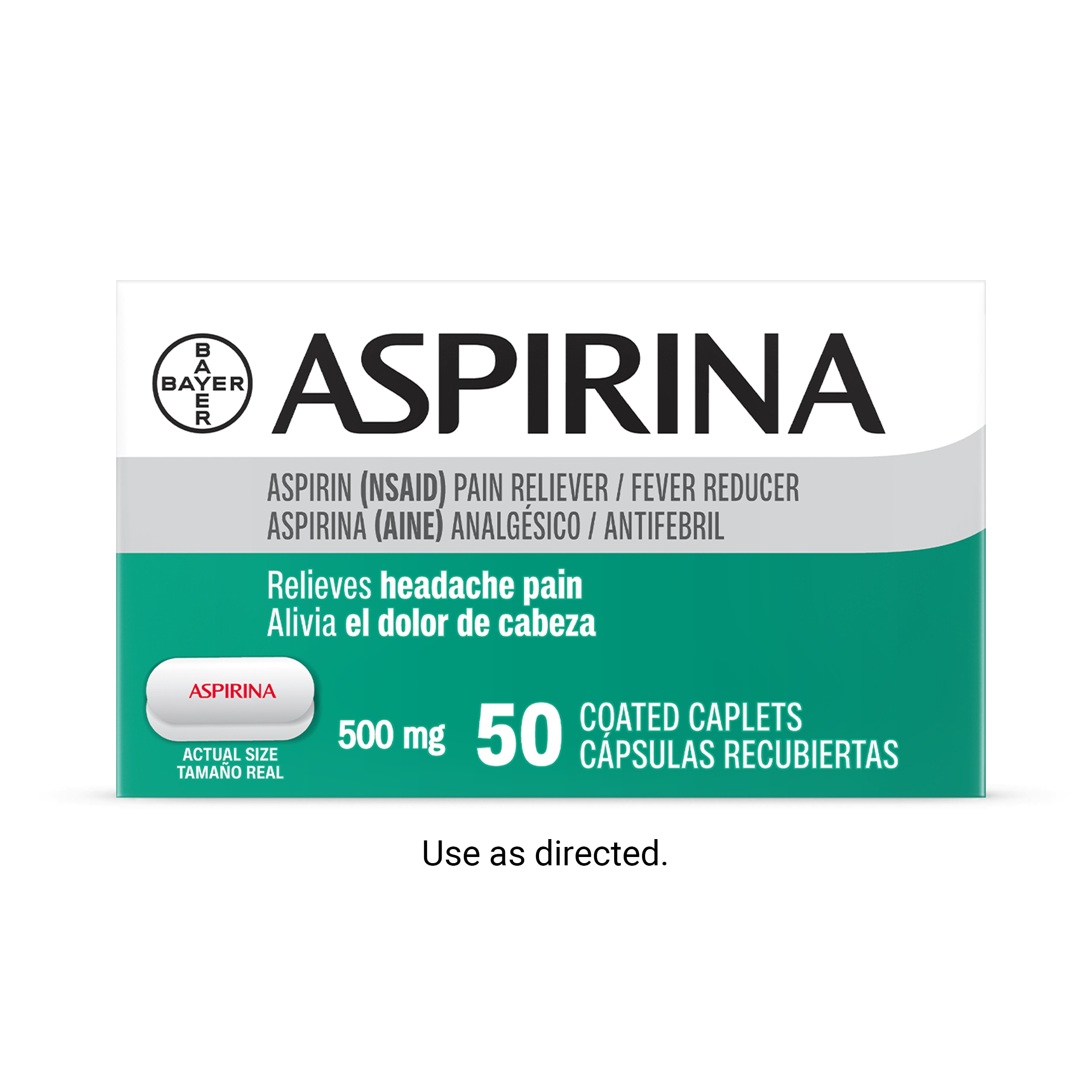 Box of Aspirina Caplets